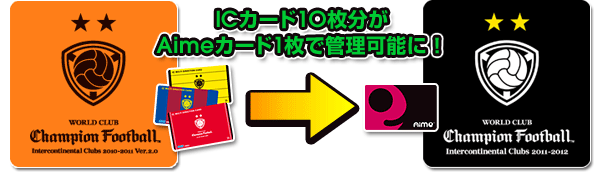 Aime1枚で10チームまで同時運営可能！ 